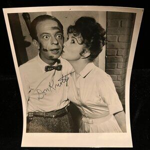 Don Knotts Signed Autographed 8x10 Black and White Photo w COA Andy Griffith